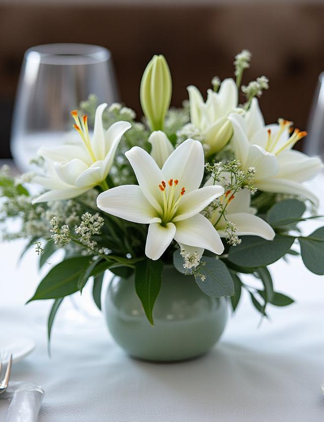 Centro de mesa elegante