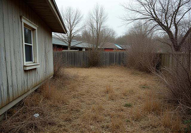 Jardín antes de la intervención
