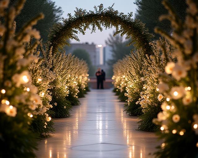Decoración floral para eventos