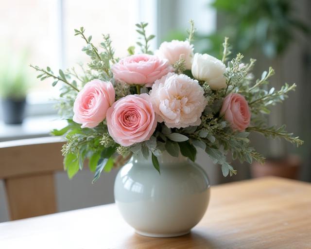 Ramos de flores frescas